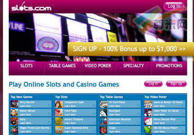 第五：Slots.com - $5,500,000（机件网）