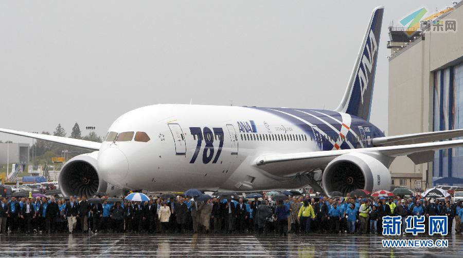 首架787“梦想客机”将首航
