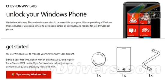 微软发布官方Windows Phone解锁工具