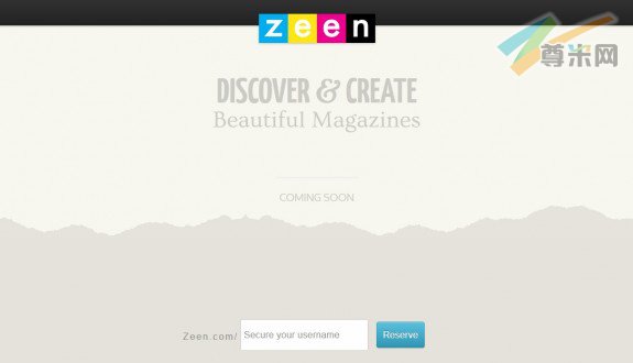 Zeen网站首页