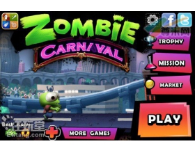 Zombie Carnaval《僵尸狂欢节》评测：跑个酷吃个人